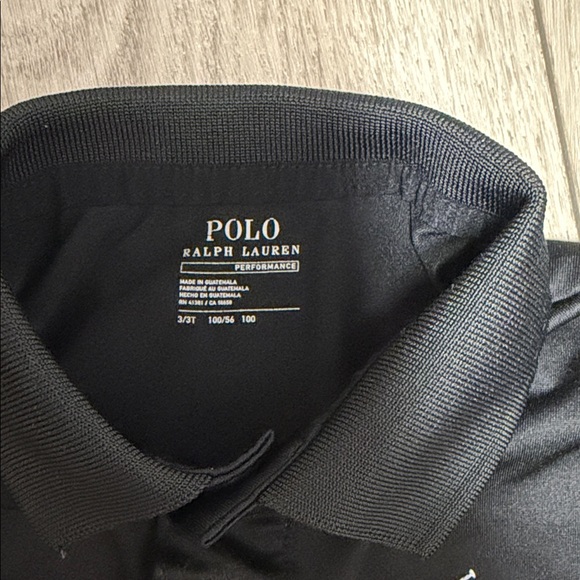 Polo by Ralph Lauren Black Kids Polo Shirt - Picture 3 of 3